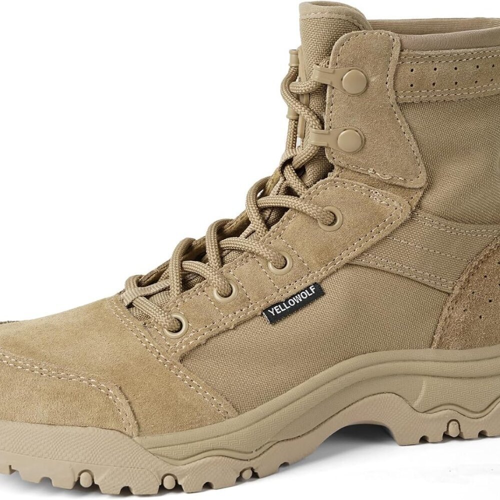 Women's Lightweight Tactical Combat Boots 6 Inch Durable Breathable Summer Use